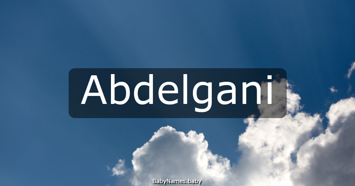 Abdelgani