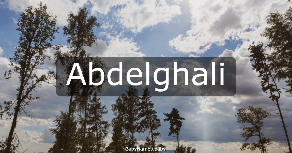 Abdelghali