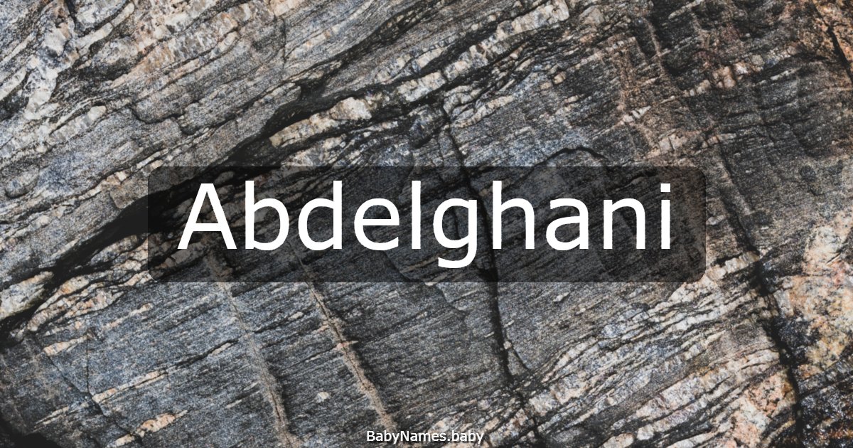 Abdelghani