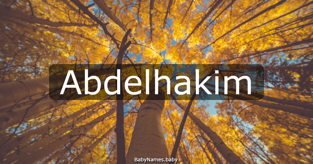 Abdelhakim