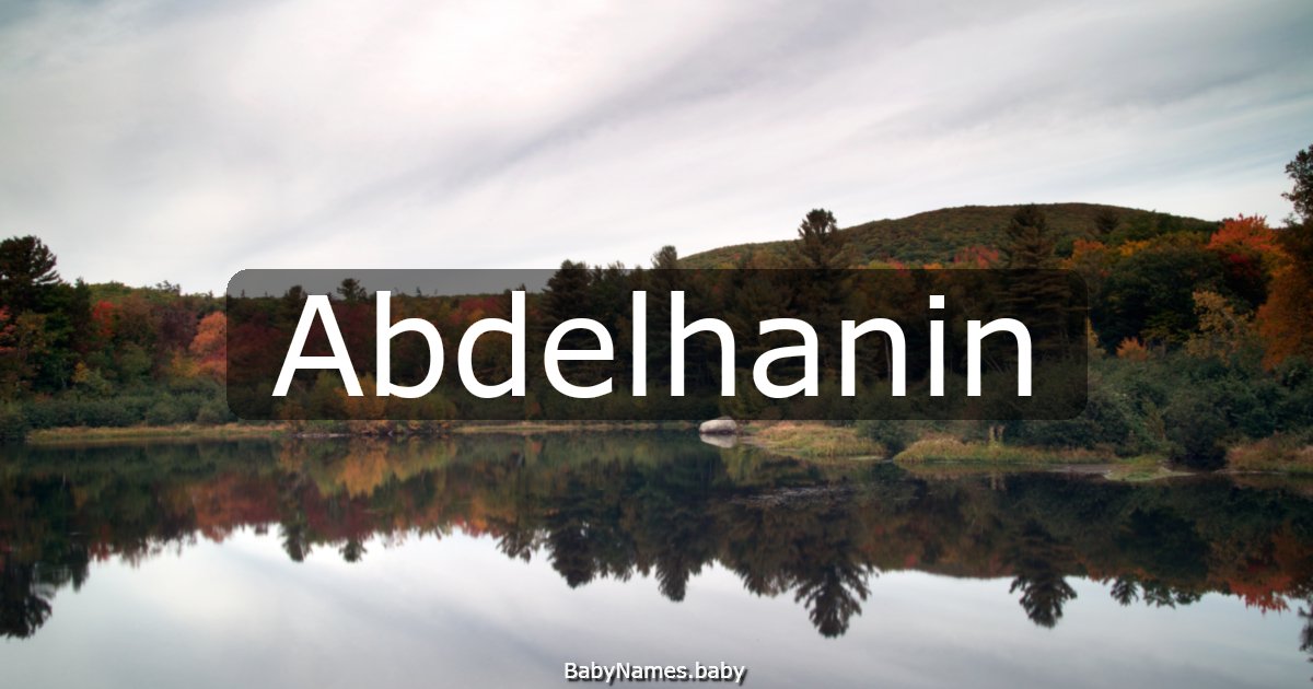 Abdelhanin