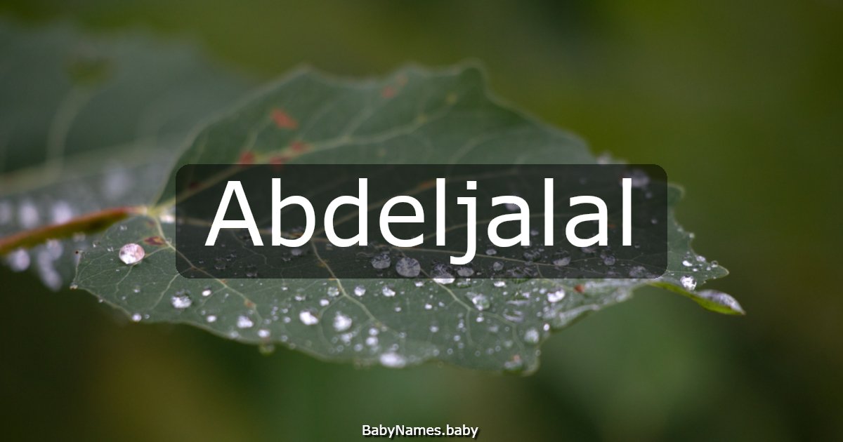 Abdeljalal