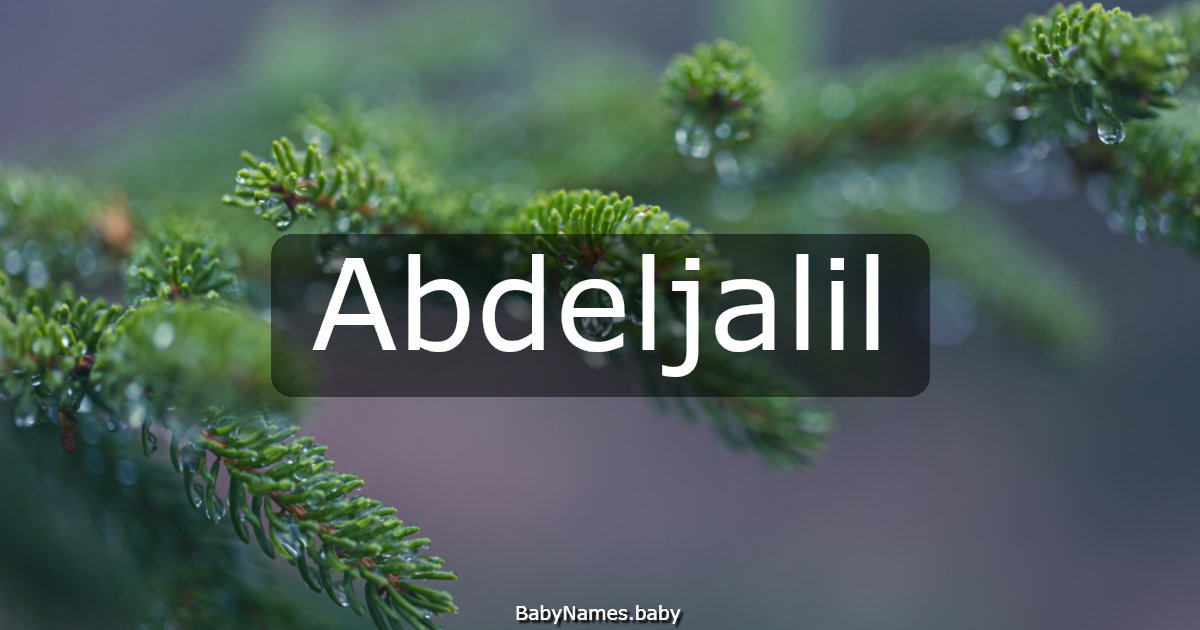 Abdeljalil