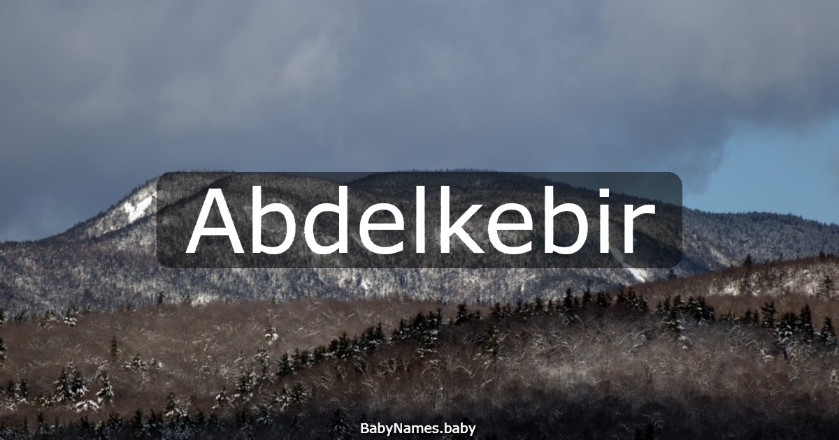 Abdelkebir