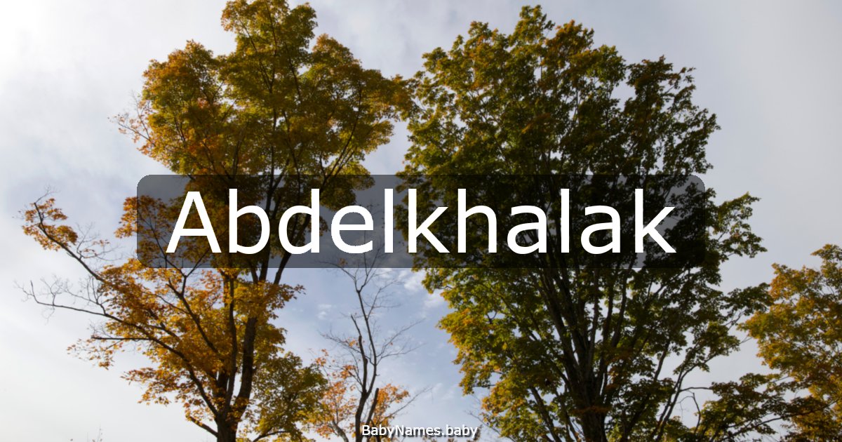 Abdelkhalak