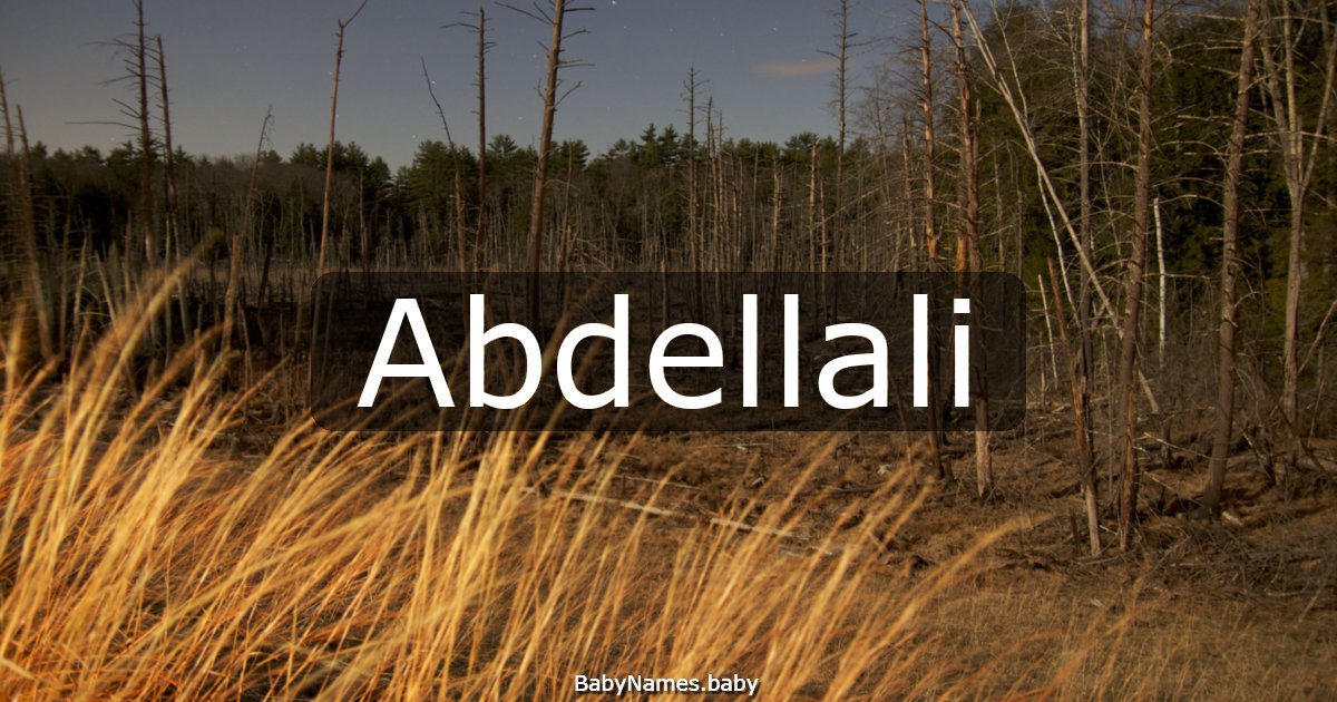 Abdellali