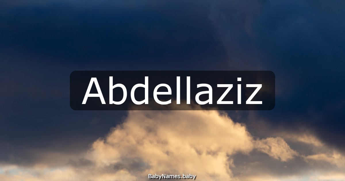 Abdellaziz