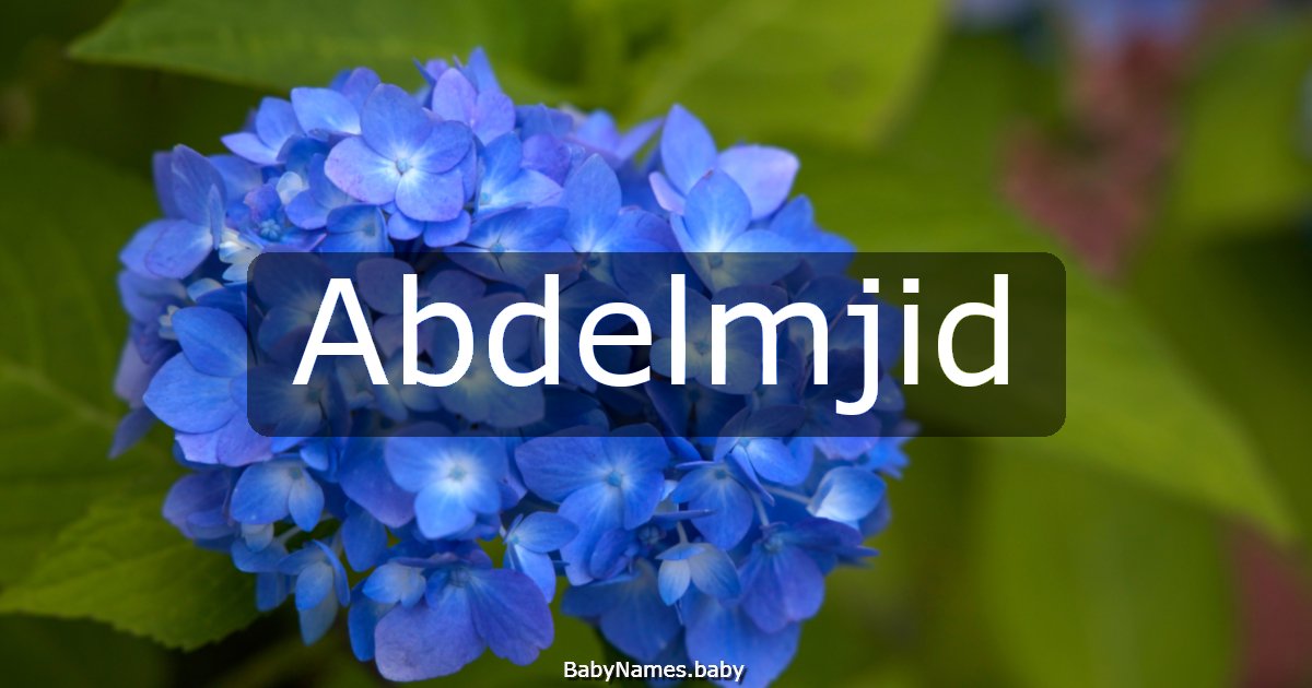 Abdelmjid