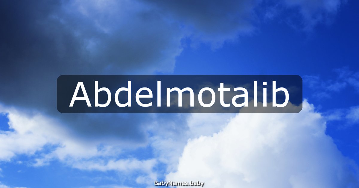 Abdelmotalib