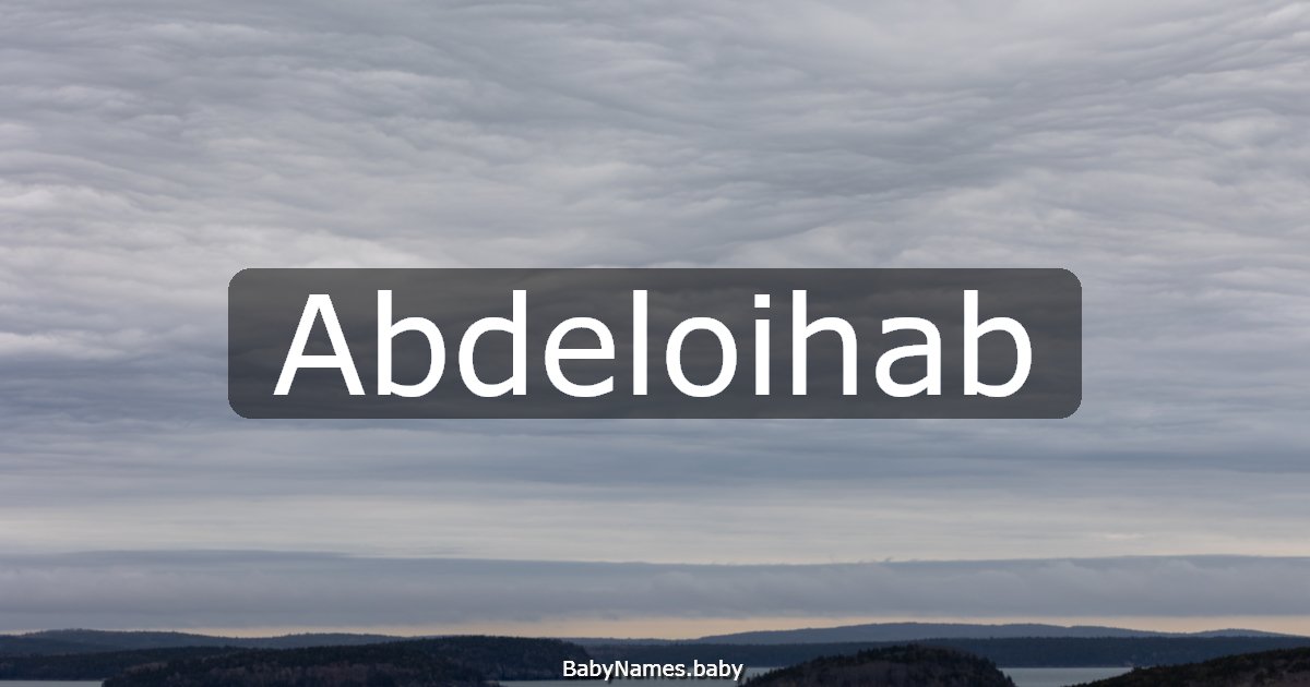 Abdeloihab