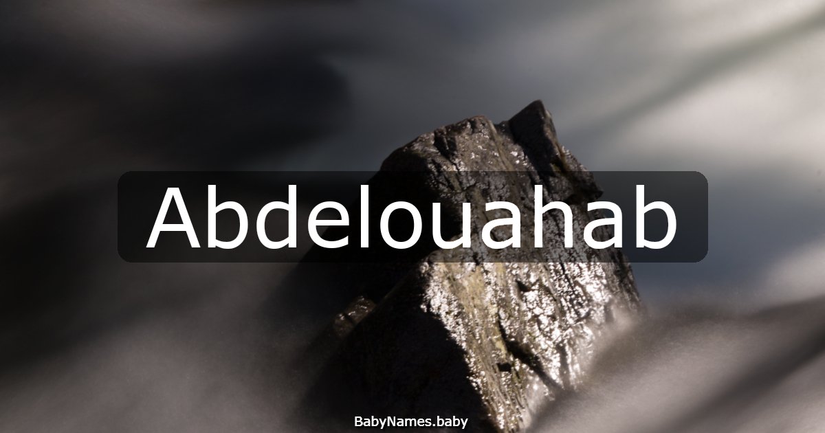 Abdelouahab