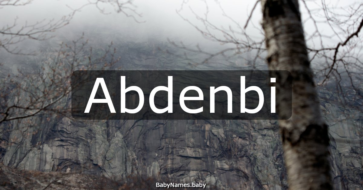 Abdenbi