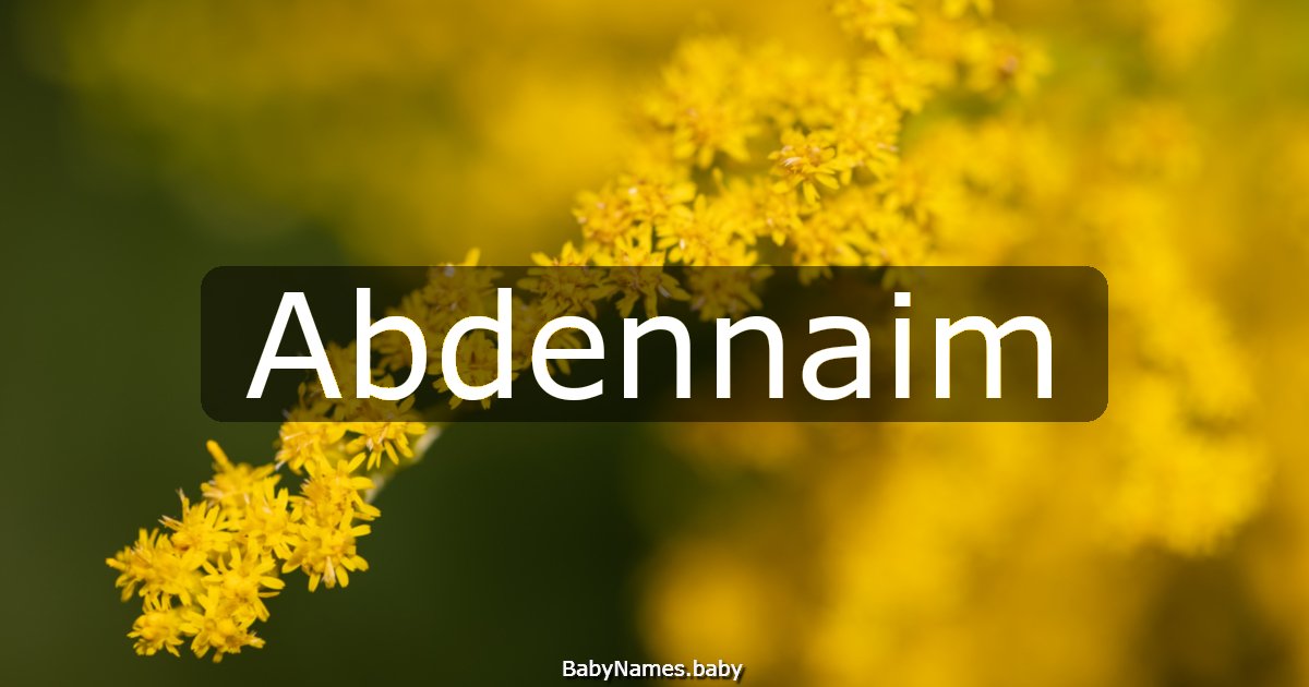 Abdennaim