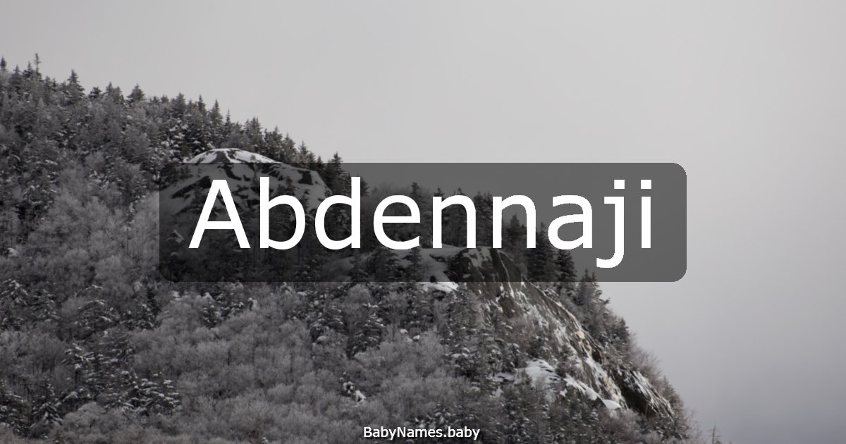 Abdennaji