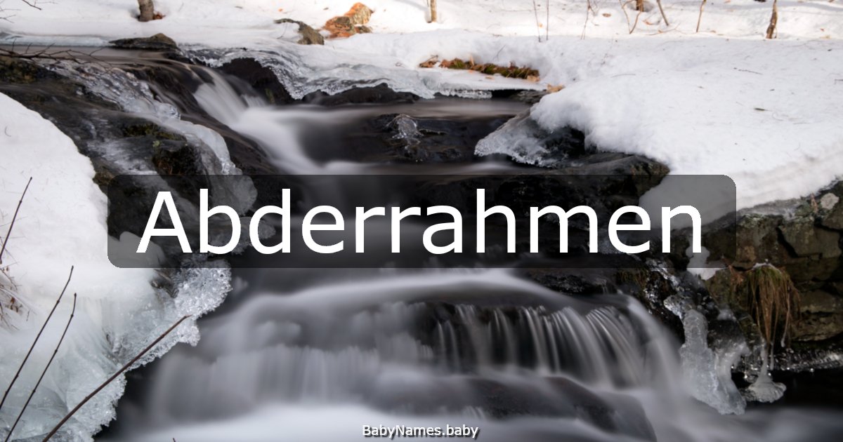 Abderrahmen