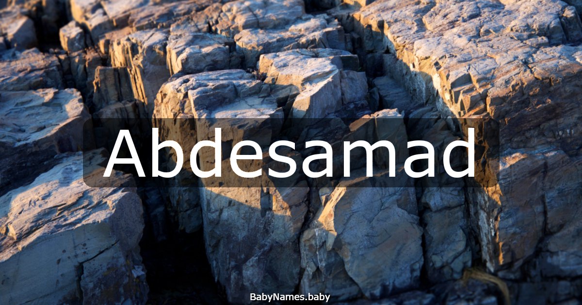Abdesamad