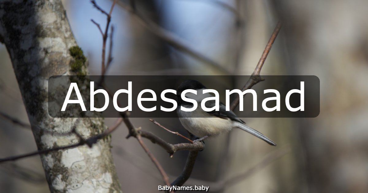 Abdessamad