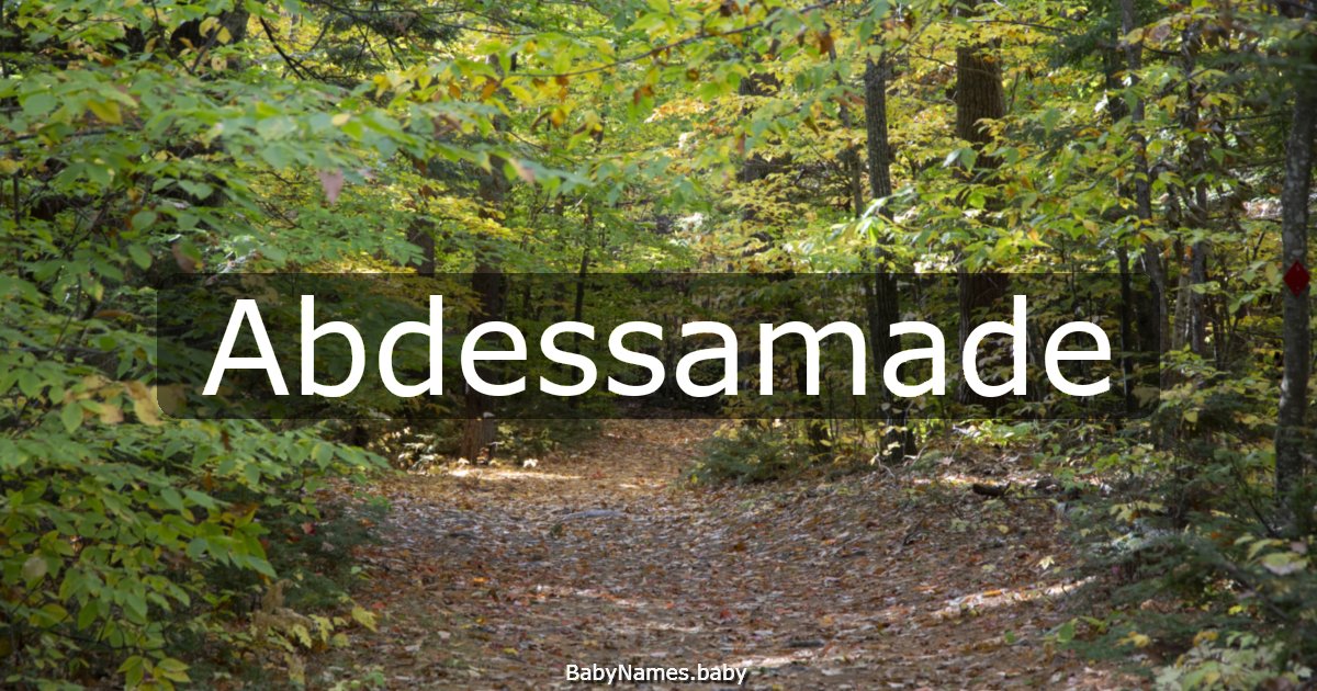 Abdessamade