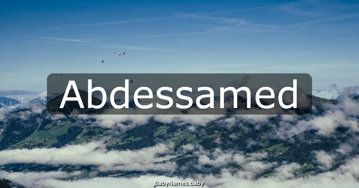 Abdessamed