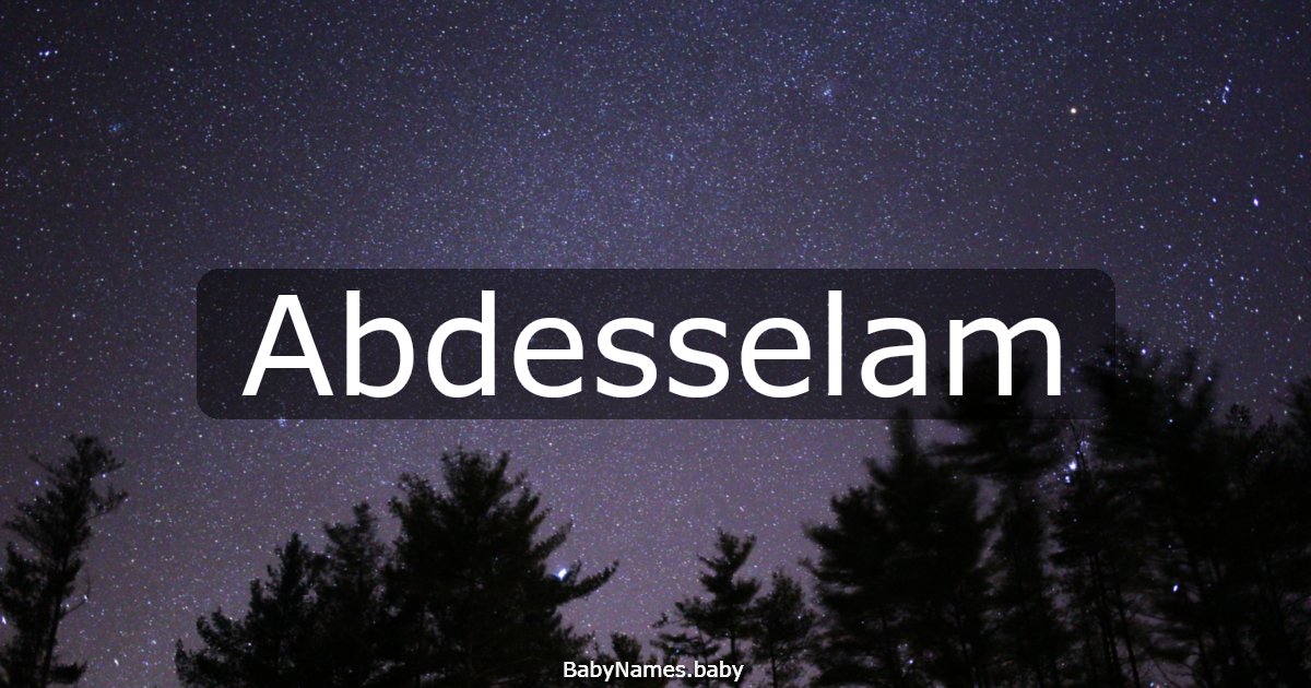 Abdesselam