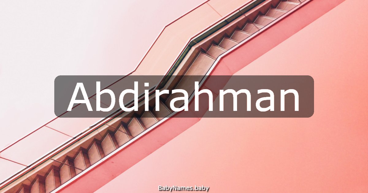 Abdirahman