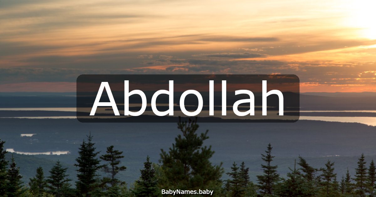 Abdollah