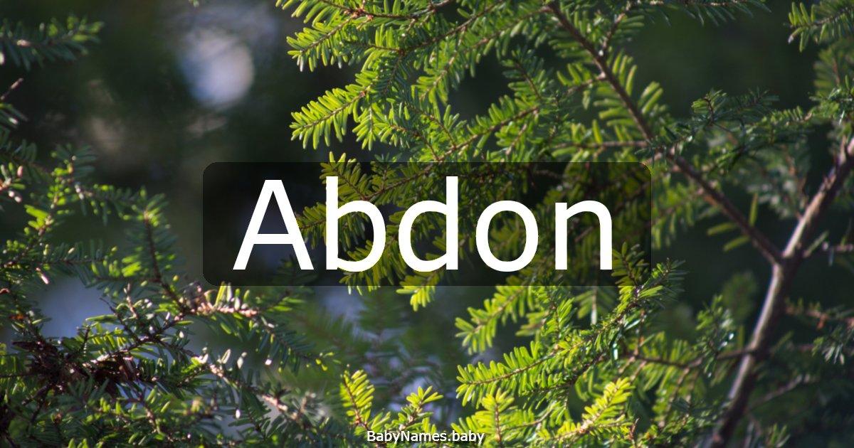Abdon