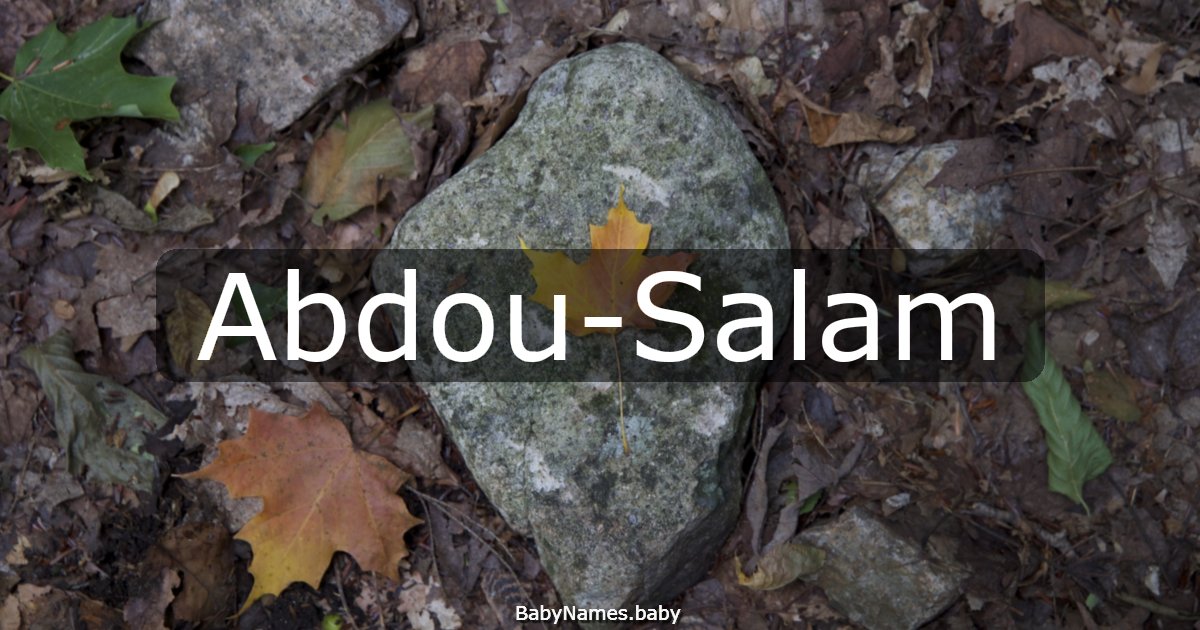 Abdou-Salam