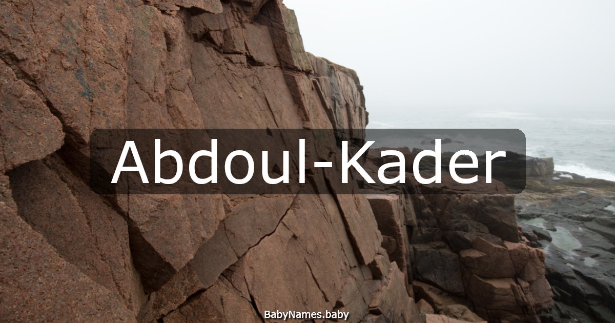 Abdoul-Kader