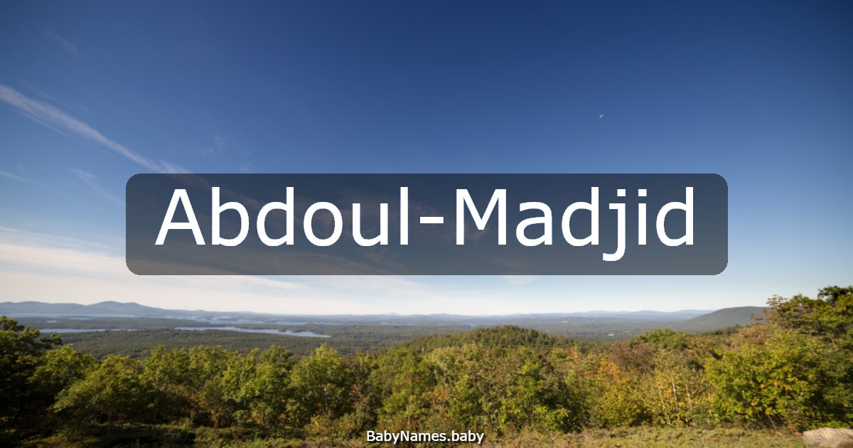 Abdoul-Madjid