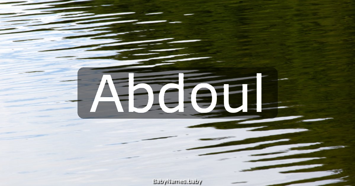 Abdoul