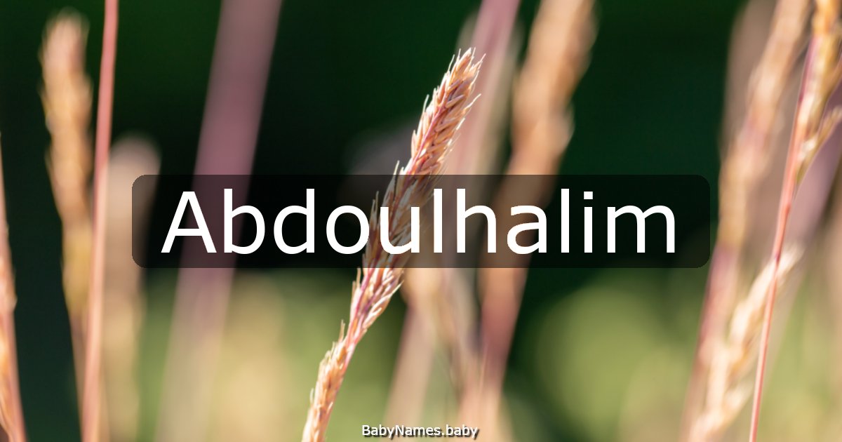 Abdoulhalim