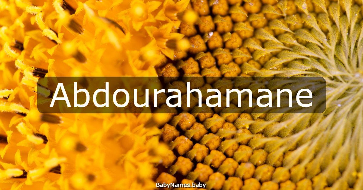 Abdourahamane