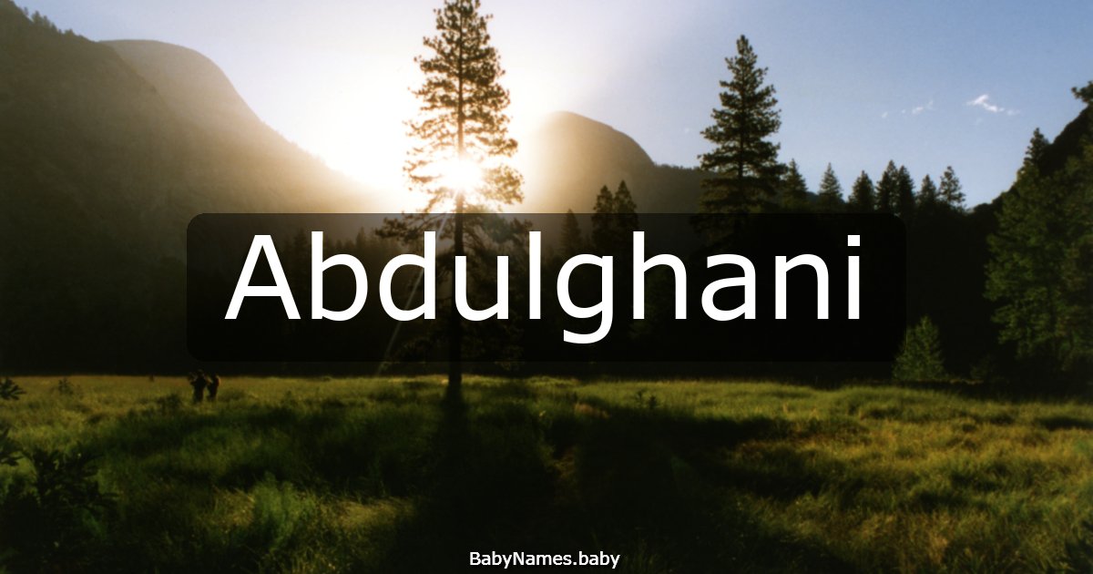 Abdulghani