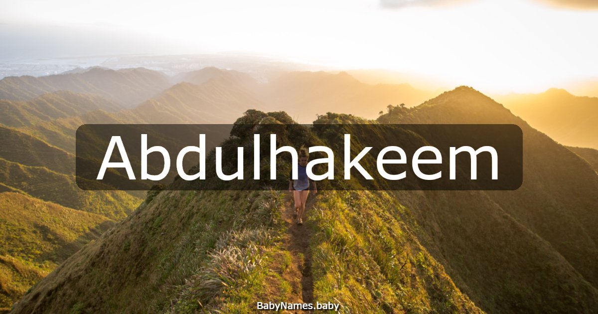 Abdulhakeem