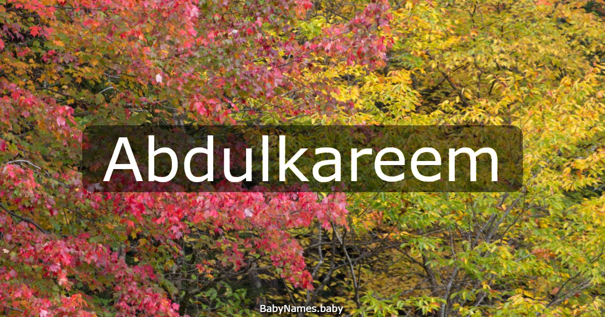 Abdulkareem