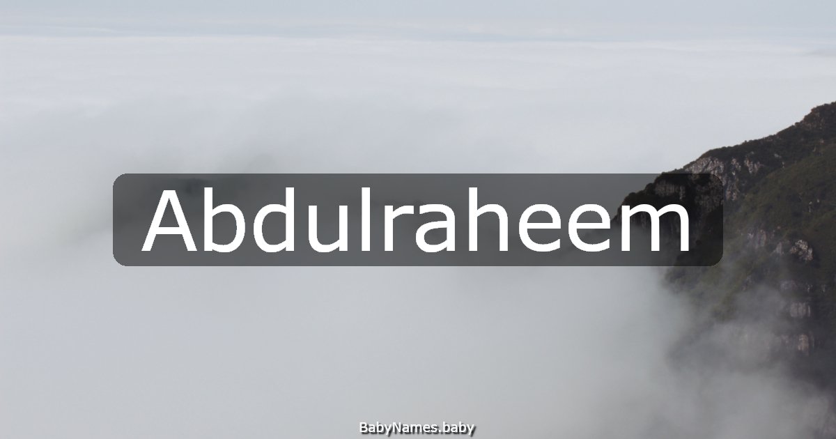 Abdulraheem