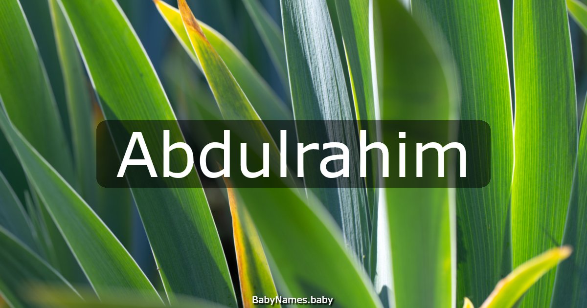 Abdulrahim