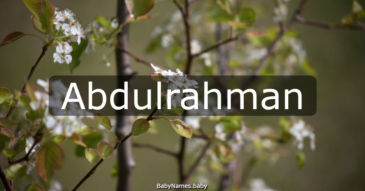 Abdulrahman