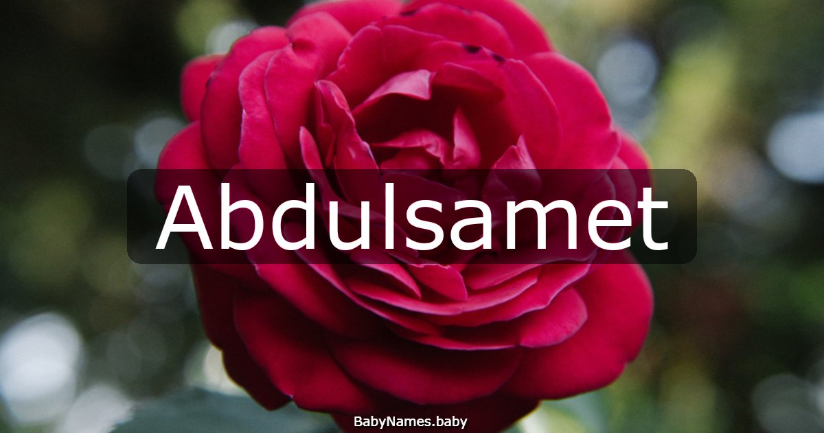 Abdulsamet