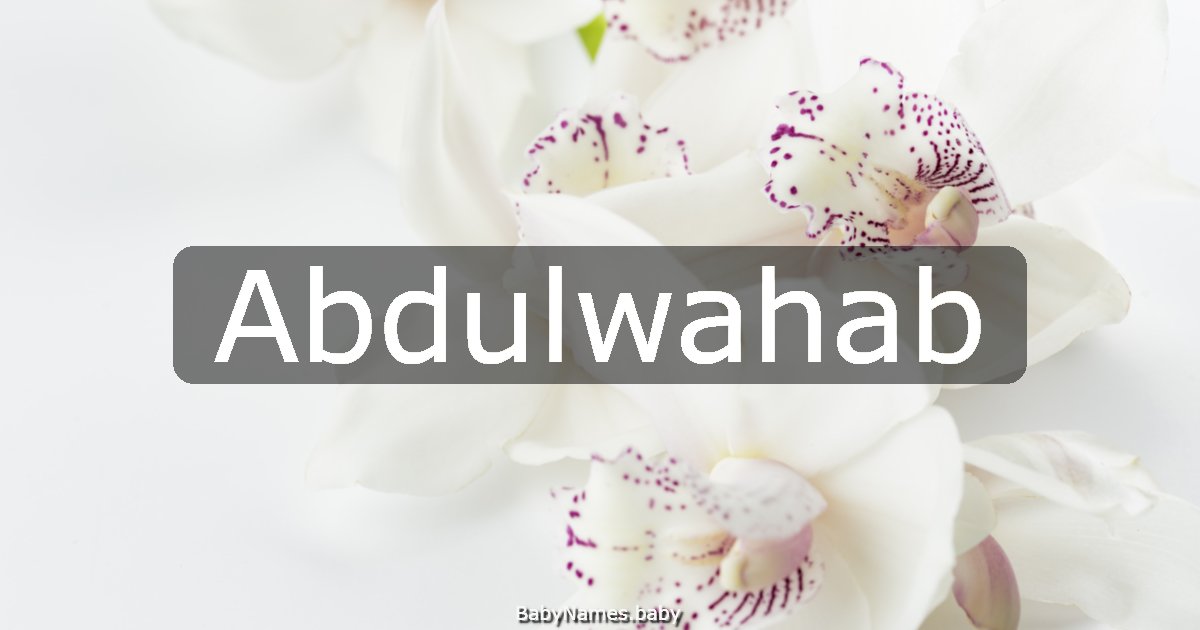 Abdulwahab
