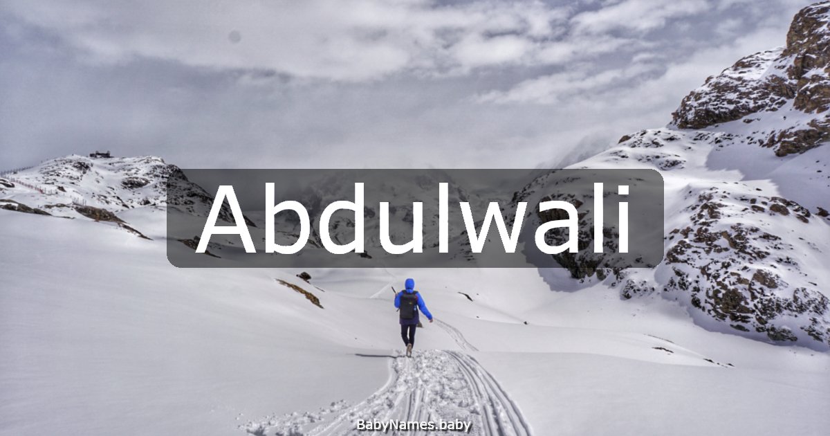 Abdulwali