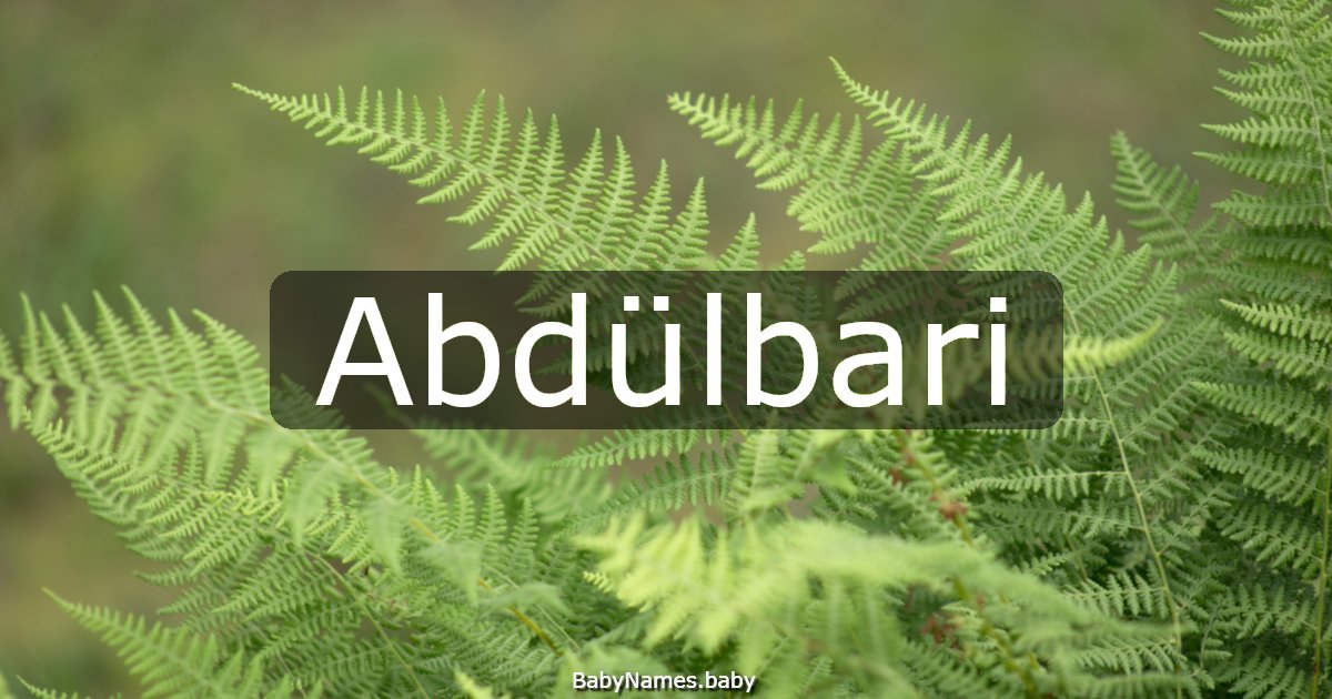 Abdülbari