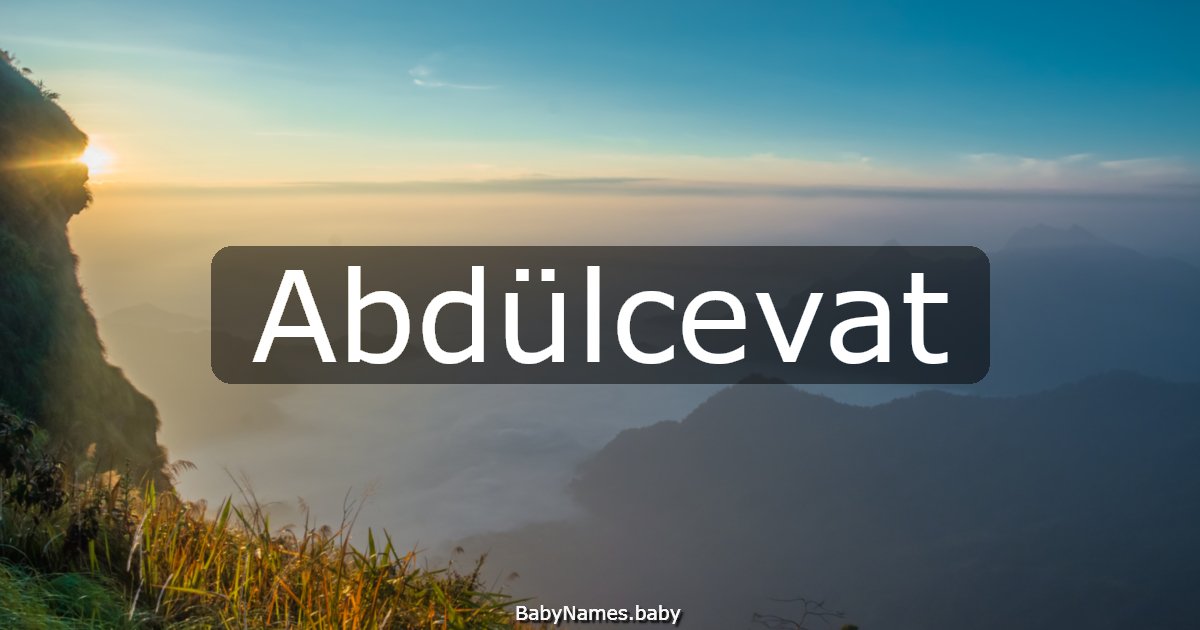Abdülcevat
