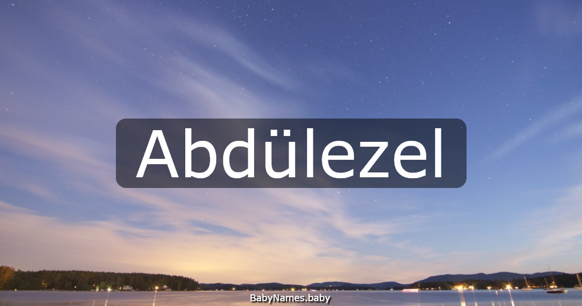 Abdülezel