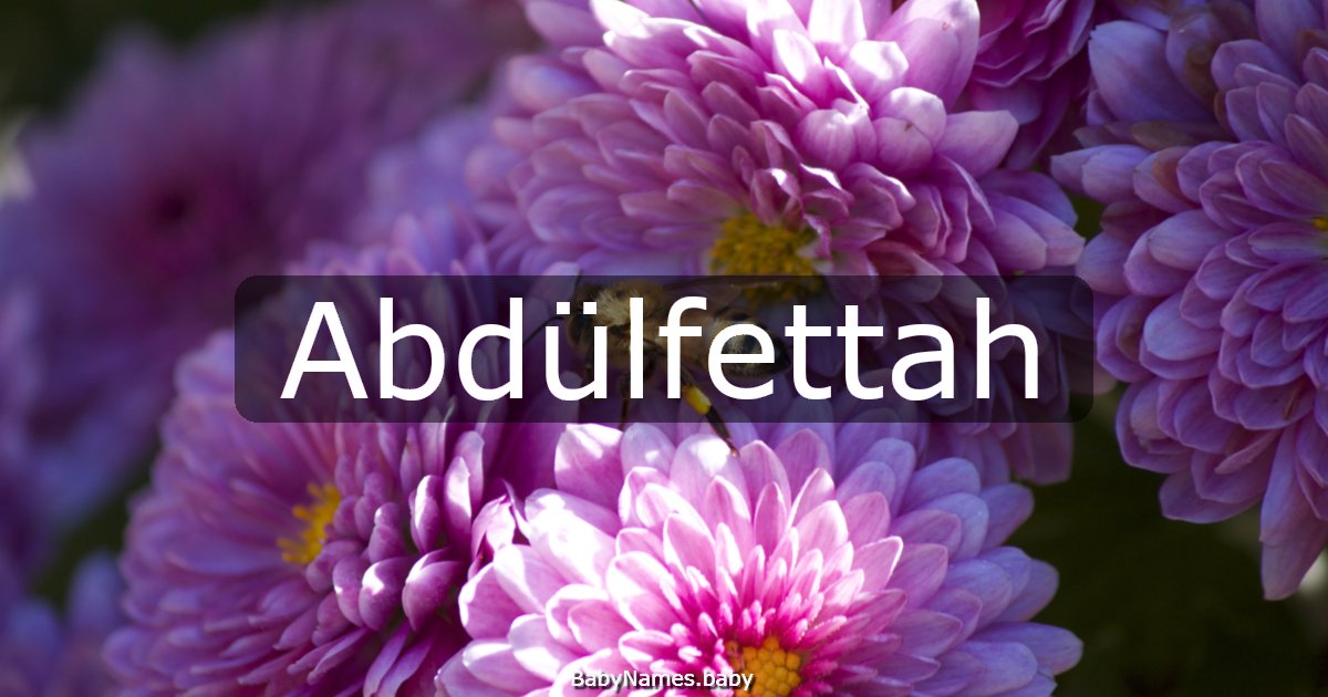 Abdülfettah
