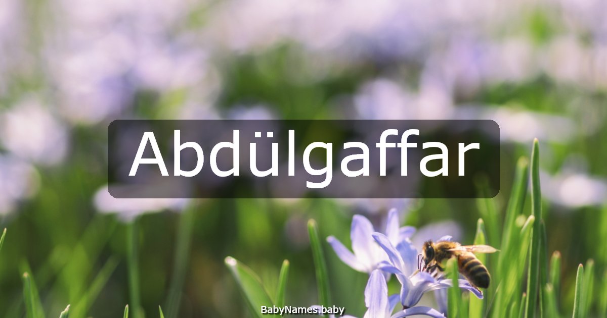 Abdülgaffar