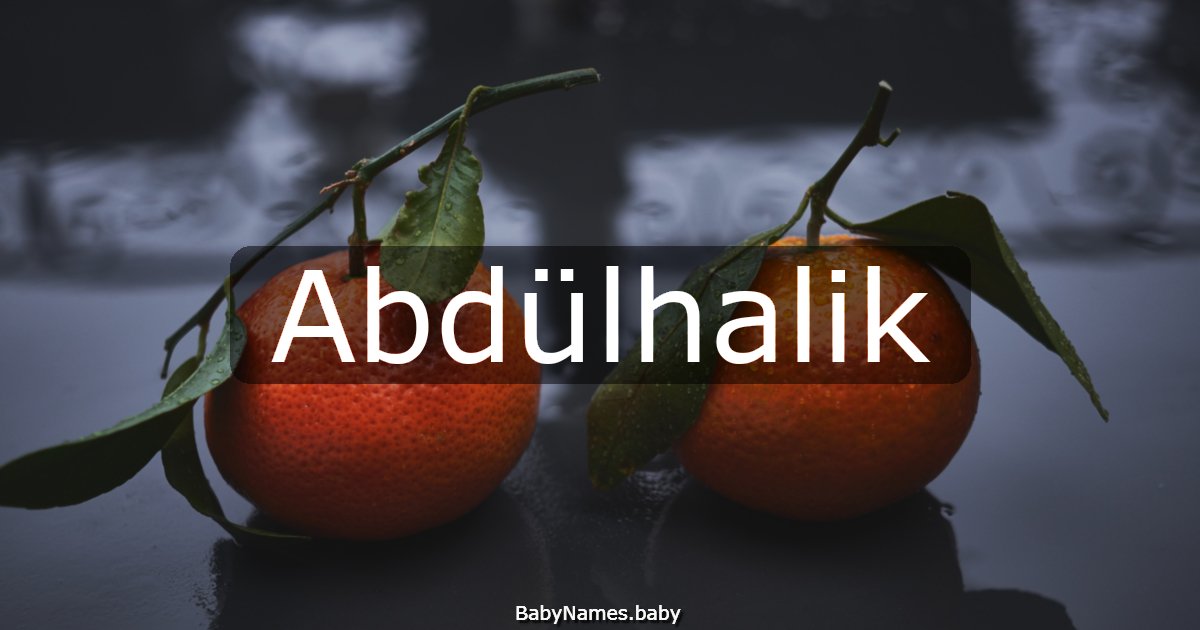 Abdülhalik