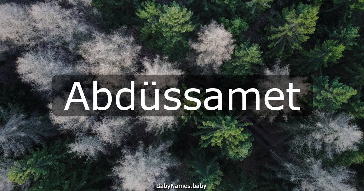 Abdüssamet