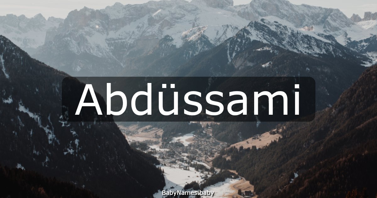 Abdüssami